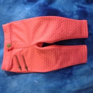 Genuine Kids from Oshkosh 18 months pants coral girls baby toddler Excellent!